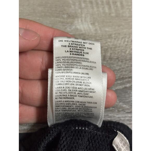 Vintage 2004 Adidas Striped Zipper Baggy Wide Leg Track Pants Y2K - Men’s Small - Picture 7 of 12